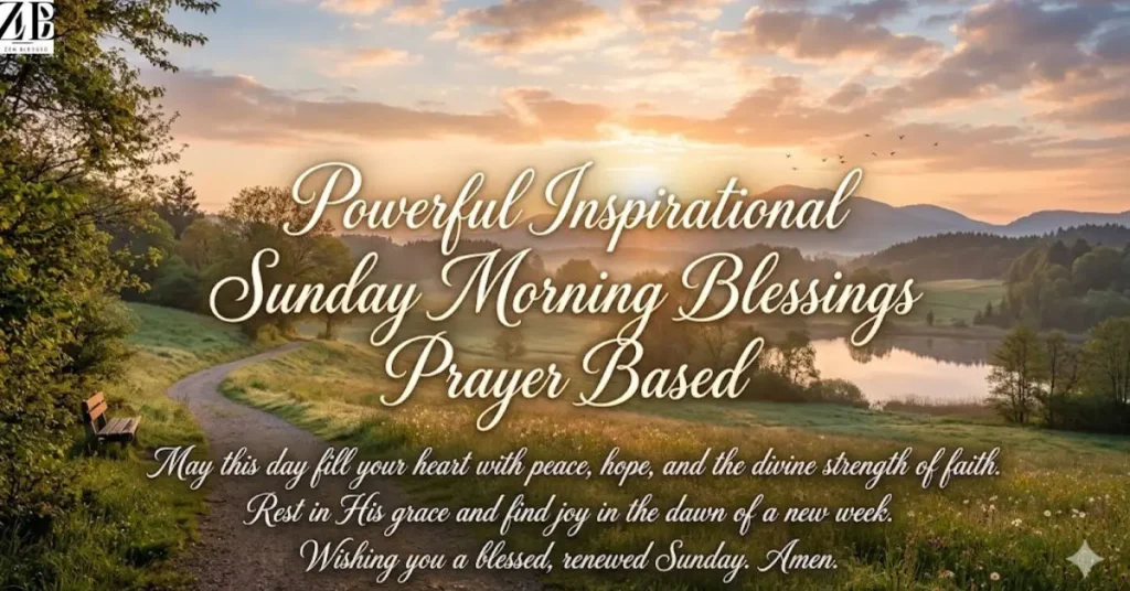 powerful-inspirational-sunday-morning-blessings-for-friends (1) Powerful Inspirational Sunday Morning Blessings Prayer Based