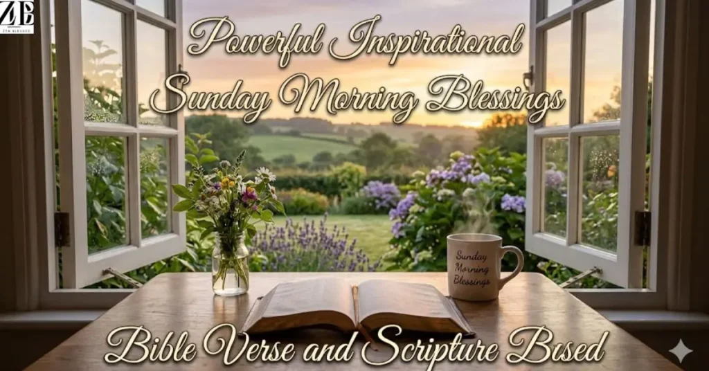 powerful-inspirational-sunday-morning-blessings-to-start-the-week-right (1) Powerful Inspirational Sunday Morning Blessings Bible Verse and Scripture Based