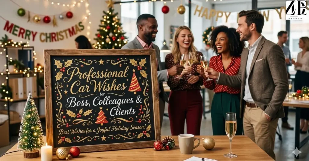 Professional Car Wishes for Boss, Colleagues & Clients