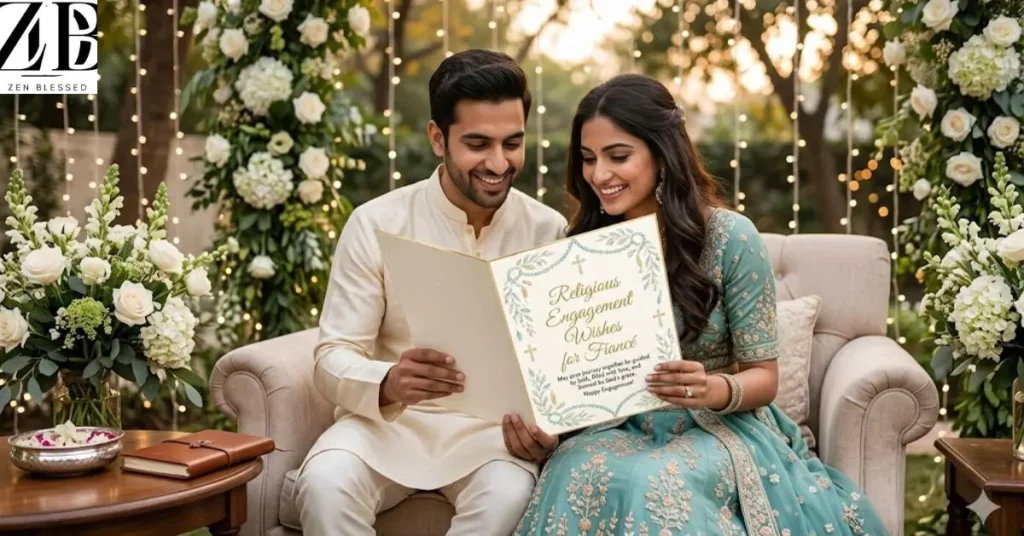 Religious Engagement Wishes for Fiancé