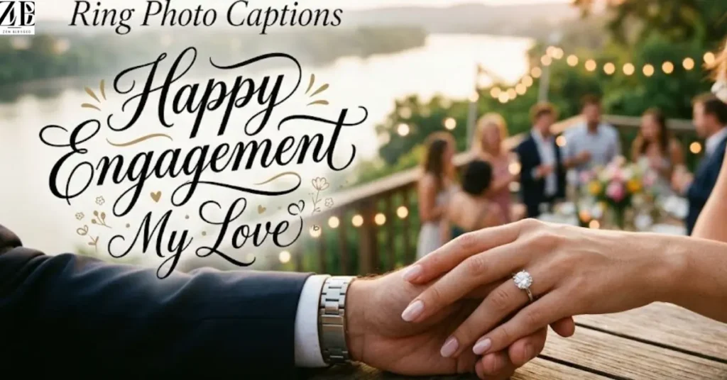 Ring Photo Captions Happy Engagement My Love