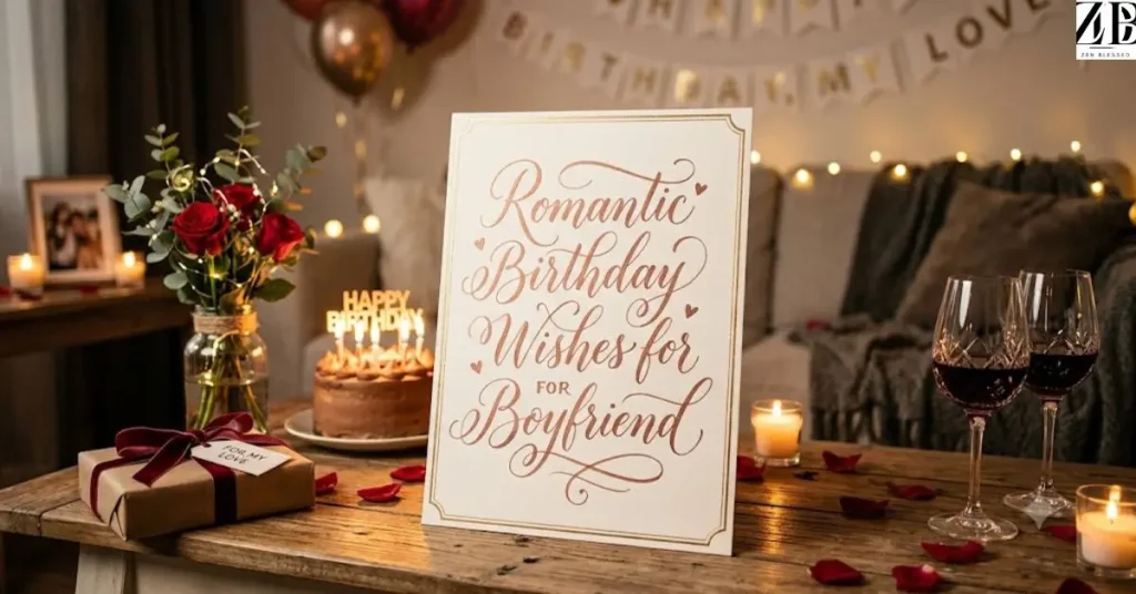 Romantic Birthday Wishes for Boyfriend