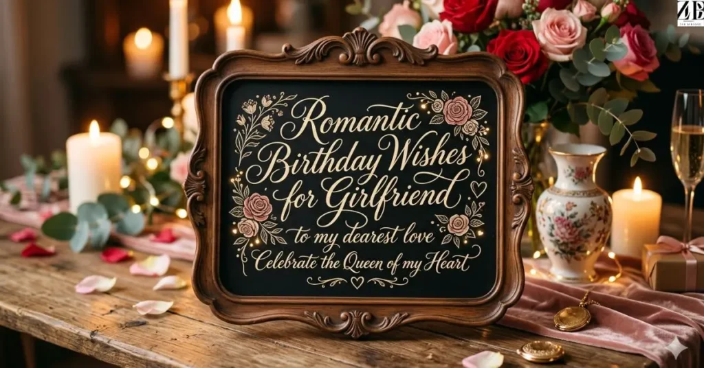 Romantic Birthday Wishes for Girlfriend