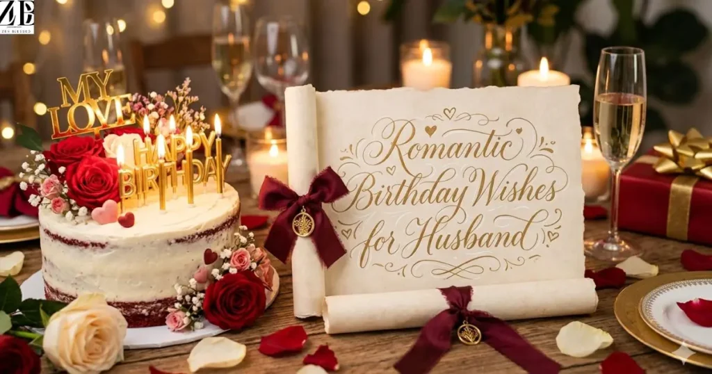 Romantic Birthday Wishes for Husband