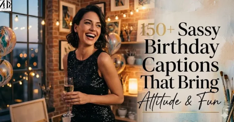 150+ Sassy Birthday Captions That Bring Attitude & Fun