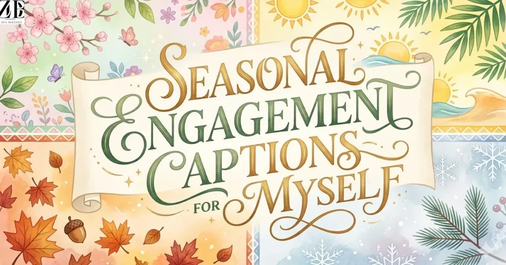 seasonal-engagement-captions-for-myself Seasonal Engagement Captions for Myself