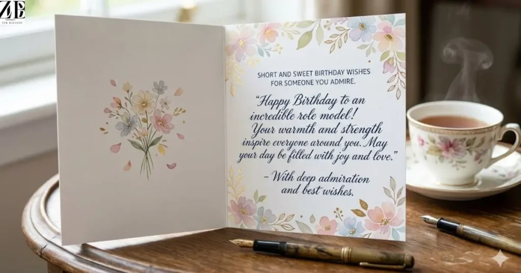 SHORT AND SWEET BIRTHDAY WISHES FOR SOMEONE YOU ADMIRE 
