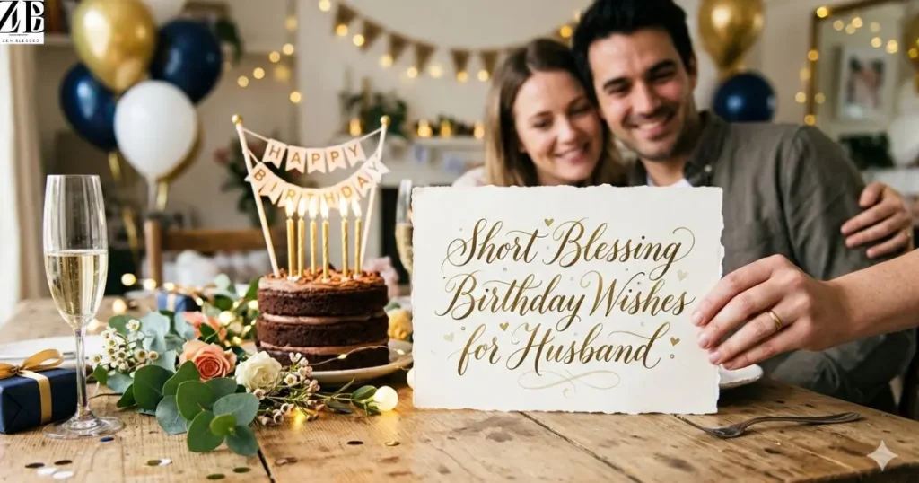 Short Blessing Birthday Wishes for Husband
