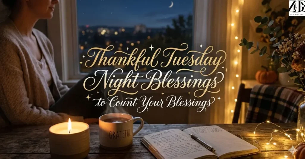 Thankful Tuesday Night Blessings to Count Your Blessings