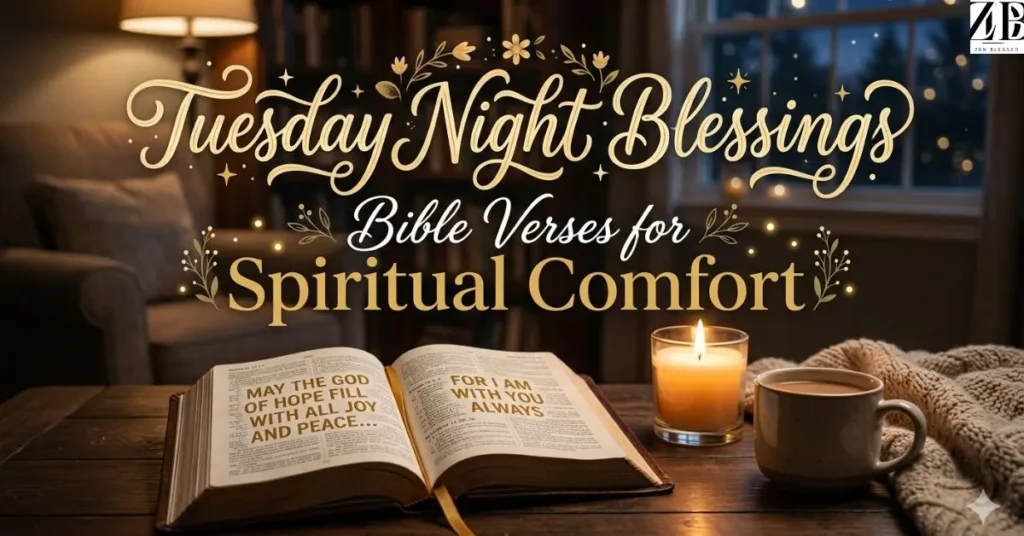 Tuesday Night Blessings Bible Verses for Spiritual Comfort