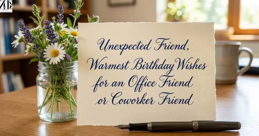 Unexpected Friend Birthday Wishes Messages for a Loyal and Supportive Friend