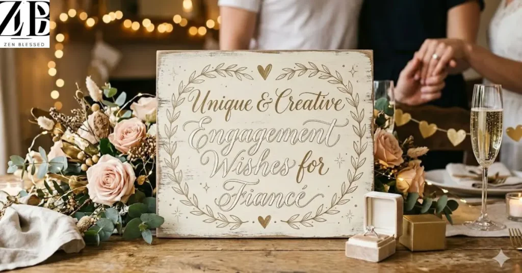 Unique & Creative Engagement Wishes for Fiancé