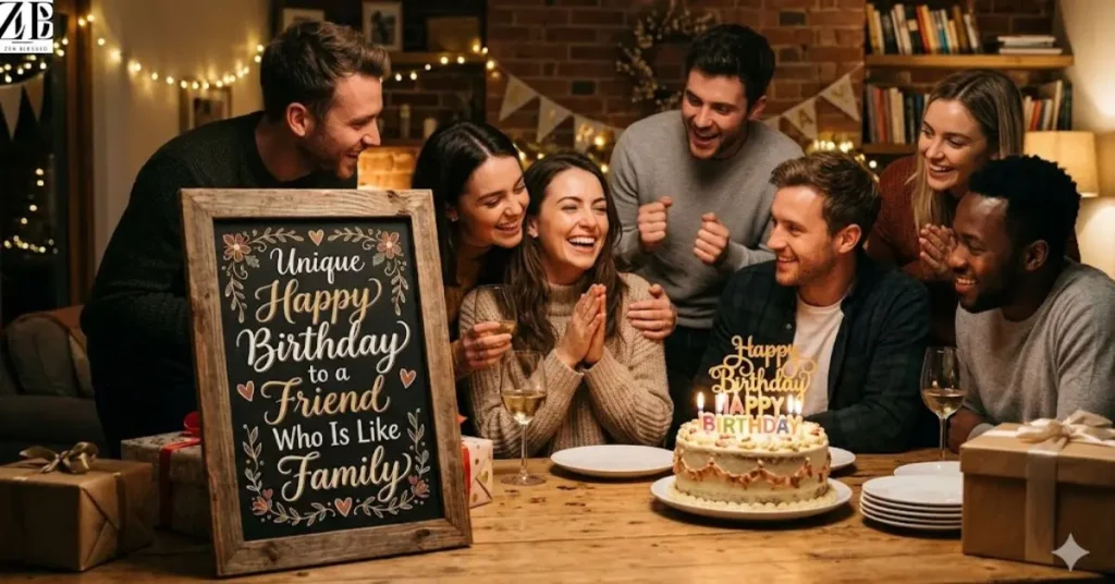 Unique Happy Birthday to a Friend Who Is Like Family