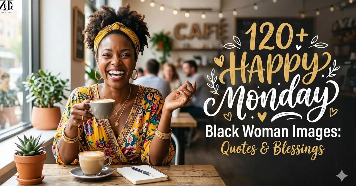 120+ Happy Monday Black Woman Images: Quotes & Blessings