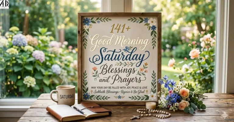 141+ Good Morning Saturday Blessings and Prayers