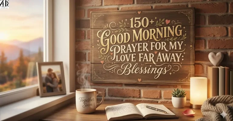 150+ Good Morning Prayer for My Love Far Away: Blessings