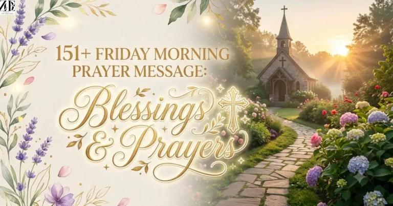 151+ Friday Morning Prayer Message: Blessings & Prayers