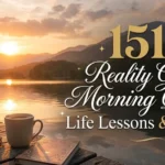 151+ Reality Good Morning Quotes Life Lessons & Truths