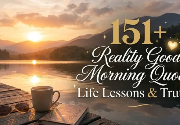 151+ Reality Good Morning Quotes Life Lessons & Truths