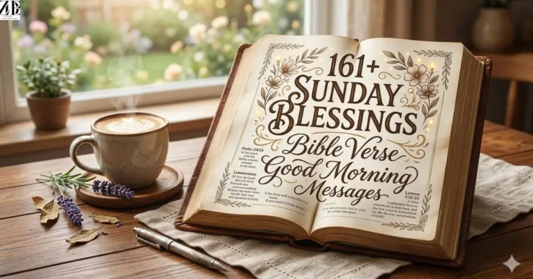161+ Sunday Blessings Bible Verse Good Morning Messages
