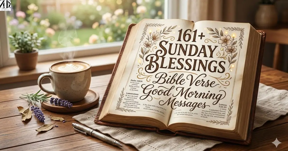 161+ Sunday Blessings Bible Verse Good Morning Messages