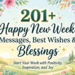 201+ Happy New Week: Messages, Best Wishes & Blessings