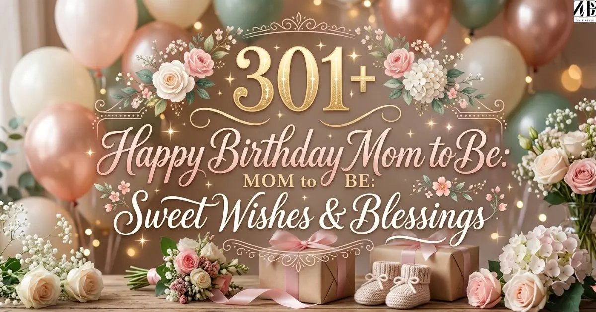 301+ Happy Birthday Mom to Be: Sweet Wishes & Blessings