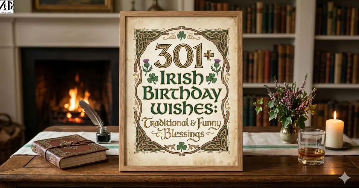 301+ Irish Birthday Wishes: Traditional & Funny Blessings