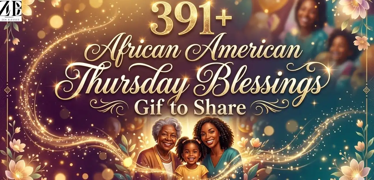 391+ African American Thursday Blessings Gif to Share