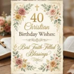 40 Christian Birthday Wishes: Best Faith-Filled Blessings
