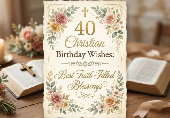 40 Christian Birthday Wishes: Best Faith-Filled Blessings