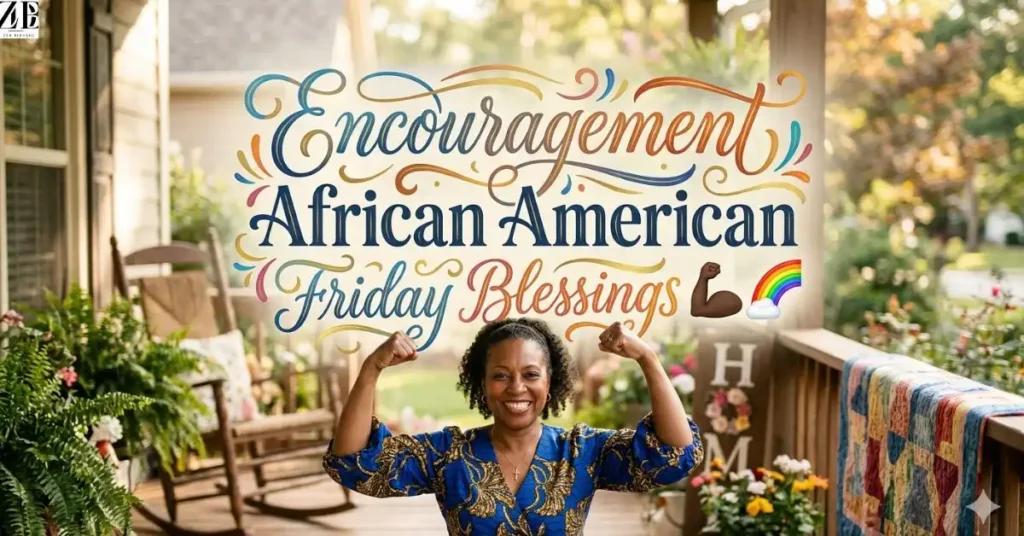 Encouragement African American Friday Blessings Encouragement African American Friday Blessings
