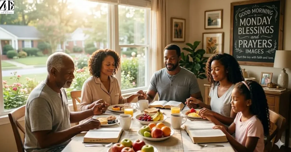 African American Good Morning Monday Blessings and Prayers Images