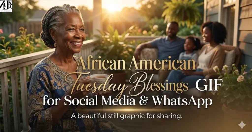 African American Tuesday Blessings GIF for Social Media & WhatsApp