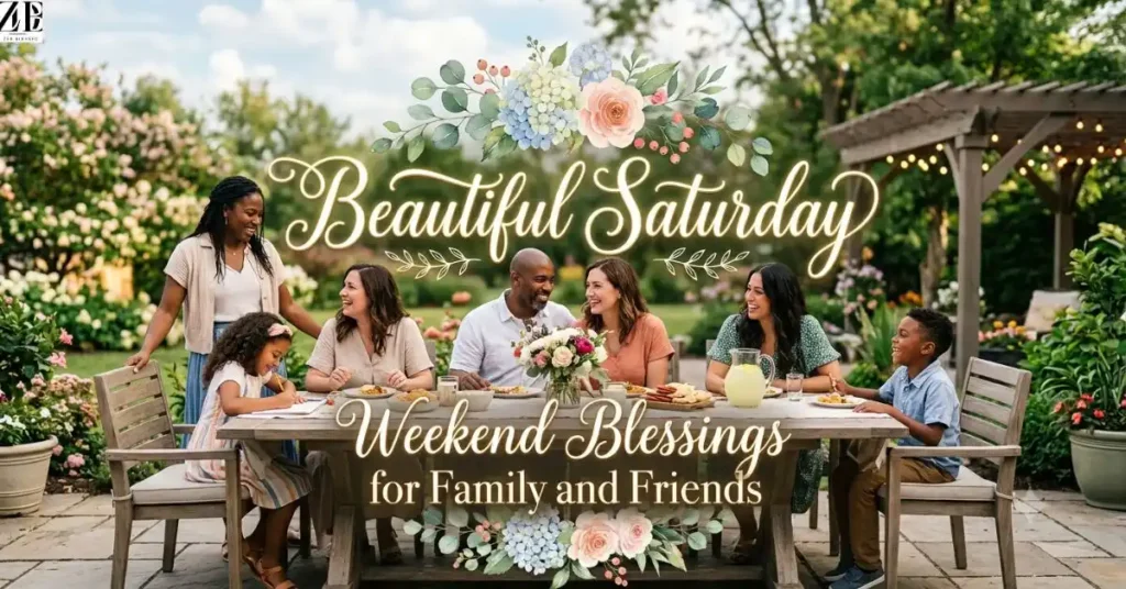 Beautiful Saturday Weekend Blessings for Family and Friends