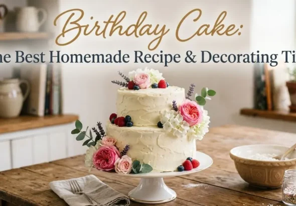 Birthday Cake: The Best Homemade Recipe & Decorating Tips