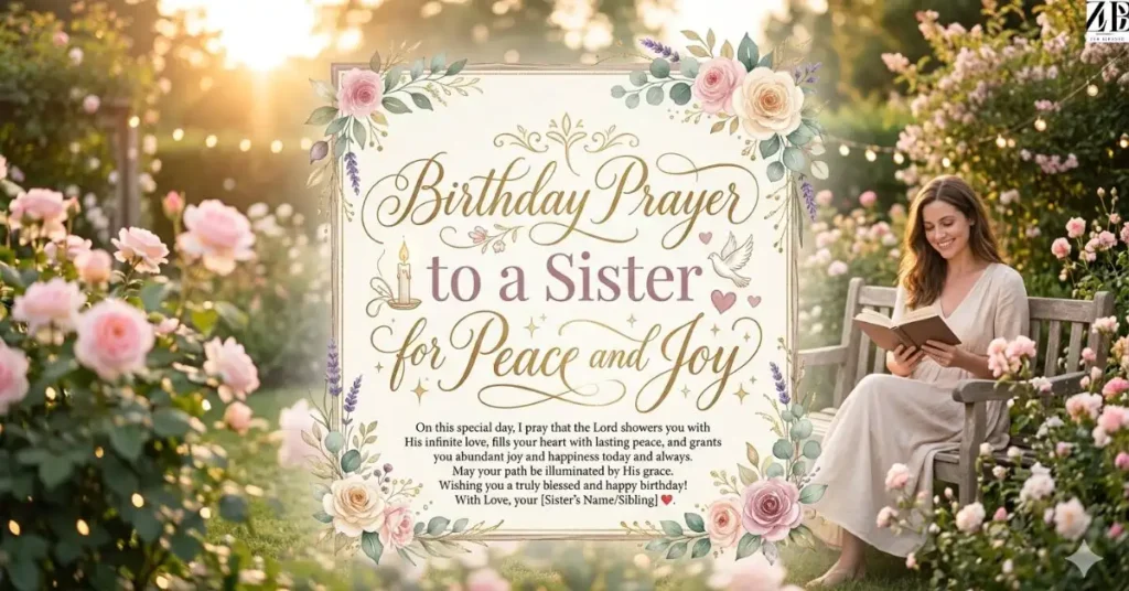 birthday-prayer-to-a-sister-for-peace-and-joy Birthday Prayer to a Sister for Peace and Joy