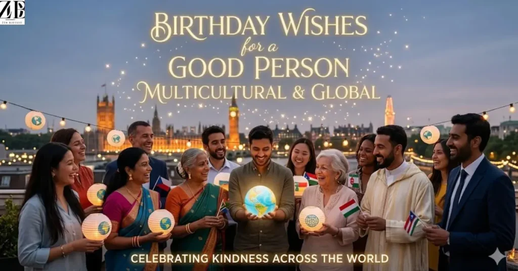 Birthday Wishes for Good Person Multicultural & Global