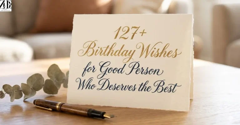 127+ Birthday Wishes for Good Person Who Deserves the Best