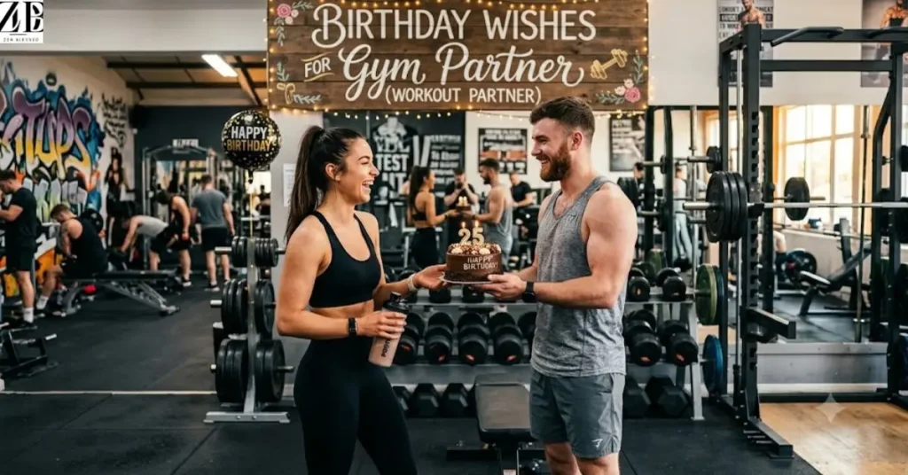 Birthday Wishes for Gym Partner (Workout Partner)