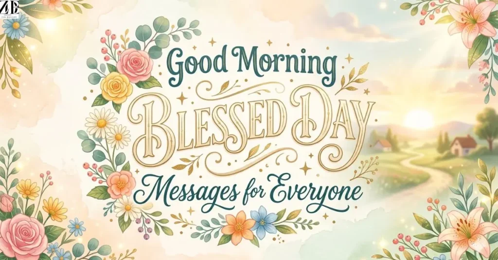 blessed-day-good-morning-messages-for-everyone Blessed Day Good Morning Messages for Everyone