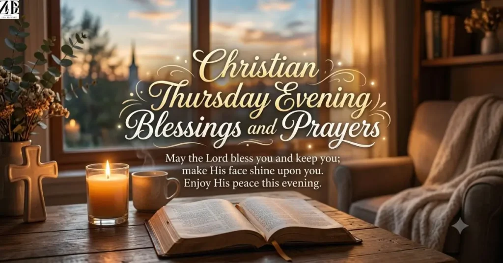 Christian Thursday Evening Blessings and Prayers