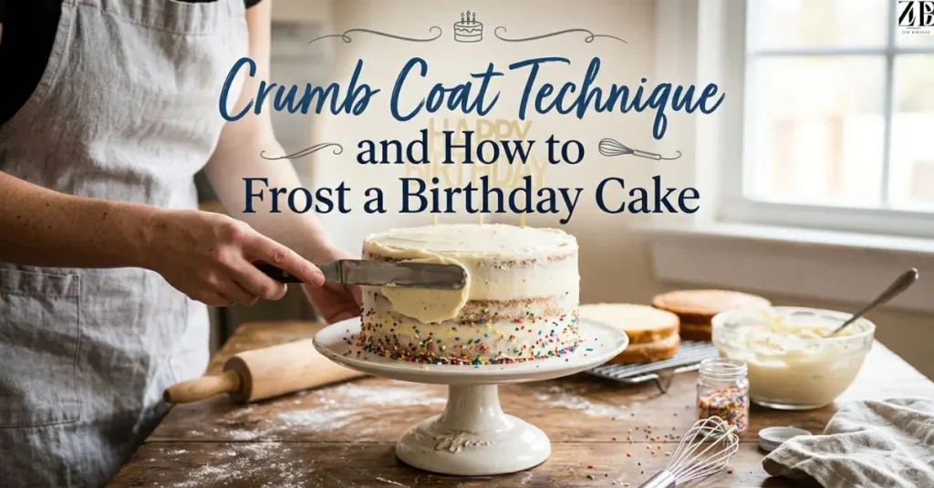 crumb-coat-technique-and-how-to-frost-a-birthday-cake Crumb Coat Technique and How to Frost a Birthday Cake