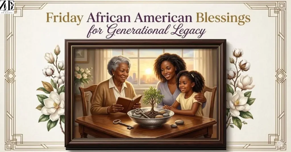 Friday African American Blessings for Generational Legacy