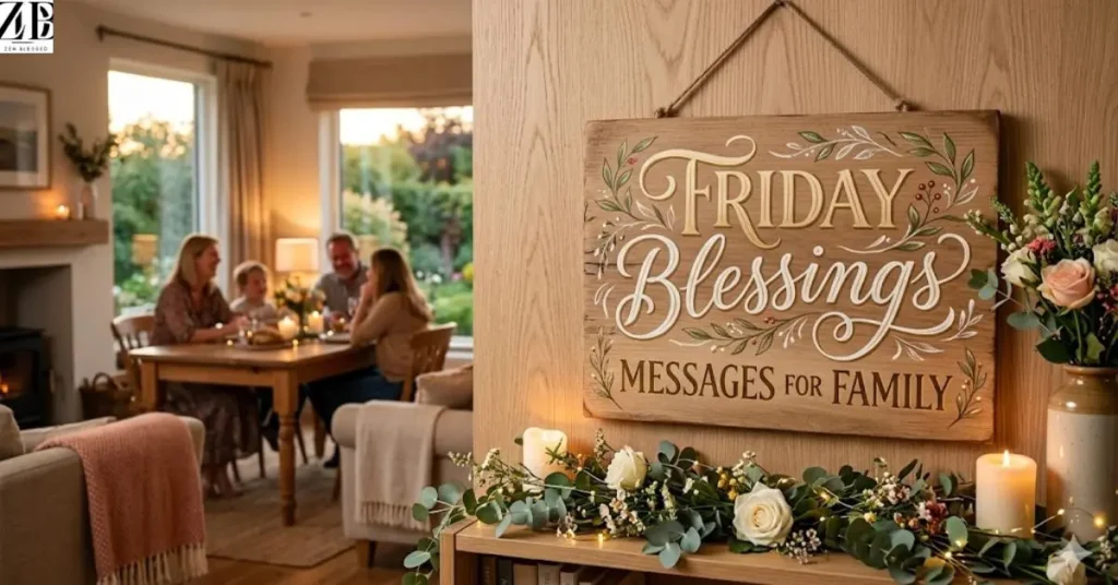 Friday Blessings Messages for Family