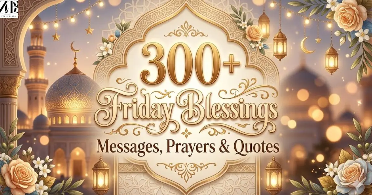 300+ Friday Blessings Messages, Prayers & Quotes