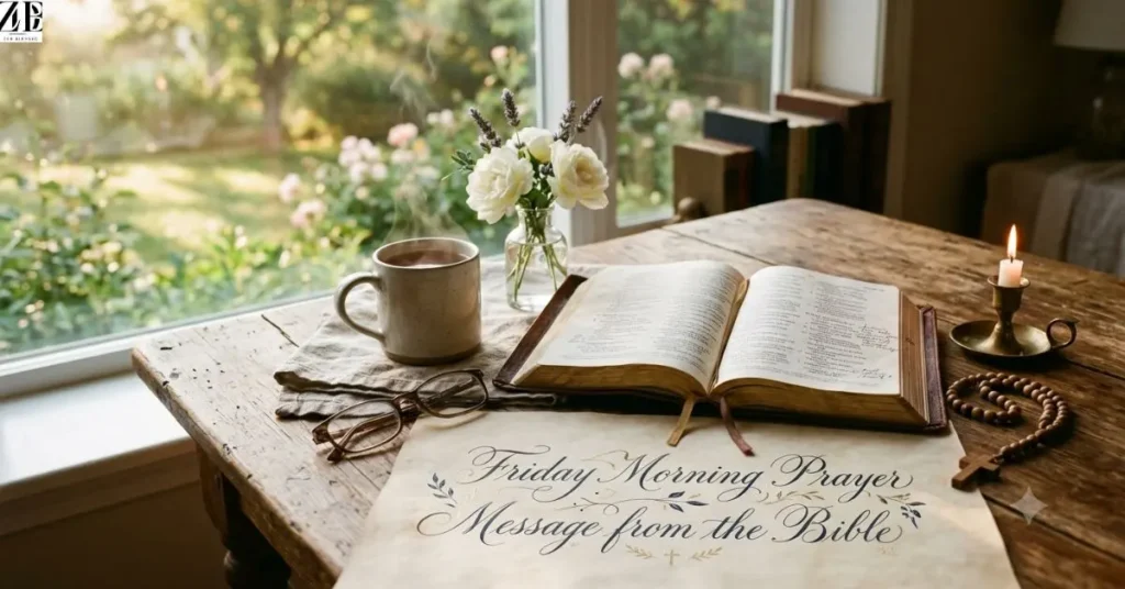 Friday Morning Prayer Message from the Bible