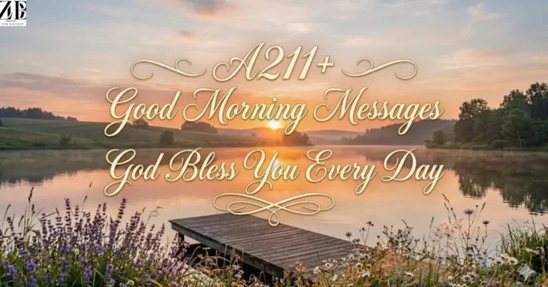 211+ Good Morning Messages God Bless You Every Day