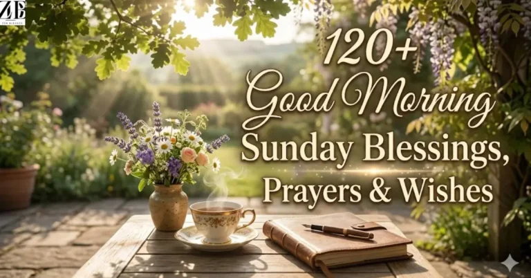 120+ Good Morning Sunday Blessings, Prayers & Wishes