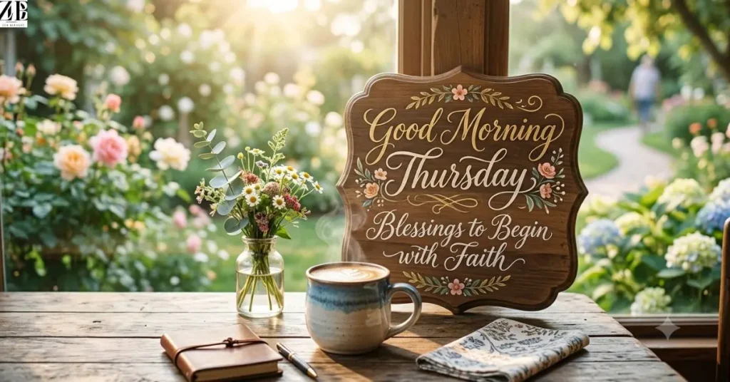 Good Morning Thursday Blessings to Begin with Faith